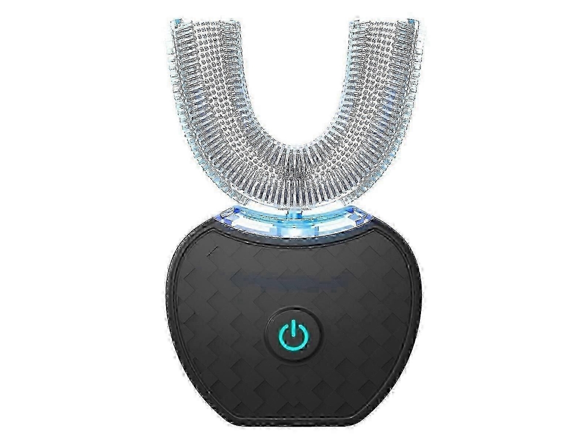 Cepillo de dientes eléctrico ultrasónico en forma de U GOKOCO para una limpieza bucal completa de 360 ​​grados y blanqueamiento dental automático.