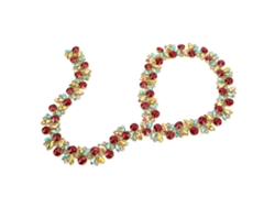 Cinturón De Diamantes De Imitación Para Manualidades, Corte Libre, Material Brillante, 3,3 Cm De Ancho, 1 Yarda, Decorativo