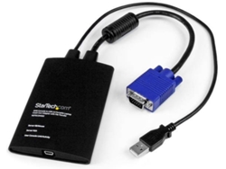 Switch KVM STARTECH NOTECONS02 en Negro