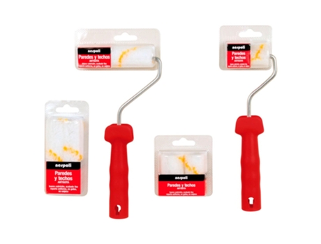 Peça Sobressalente de Mini Rolo Anti-Queda para Paredes/Tetos 150 Mm Transparentenespoli Group