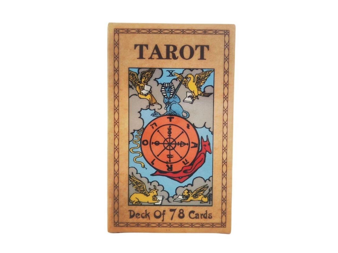Baraja De Tarot Auténtica, De 12x7 Cm, Incluye Manual De Instrucciones En Papel.