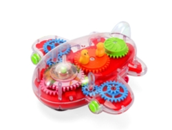 Juguetes De Coche Y Avión Eléctricos Transparentes Con Luces Y Música Para Niños Niñas