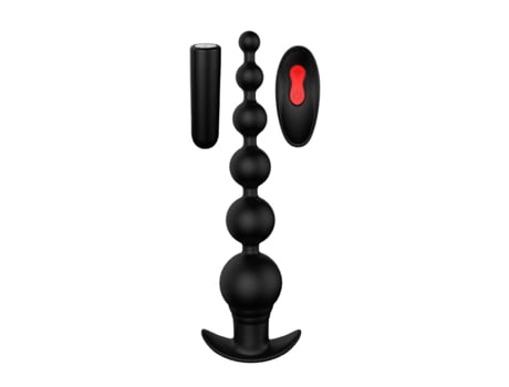 Vibrador Anal Negro DREAM TOYS CHEEKY LOVE (Negro - ABS - Ø 4 cm)