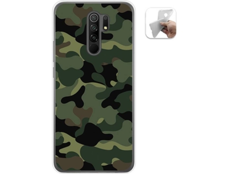 Carcasa Xiaomi Redmi 9 TUMUNDOSMARTPHONE Camuflaje Multicolor