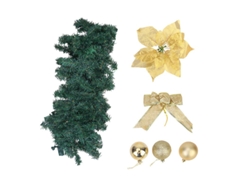 1 Uds. Árbol de Navidad de ratán ALLINLESS