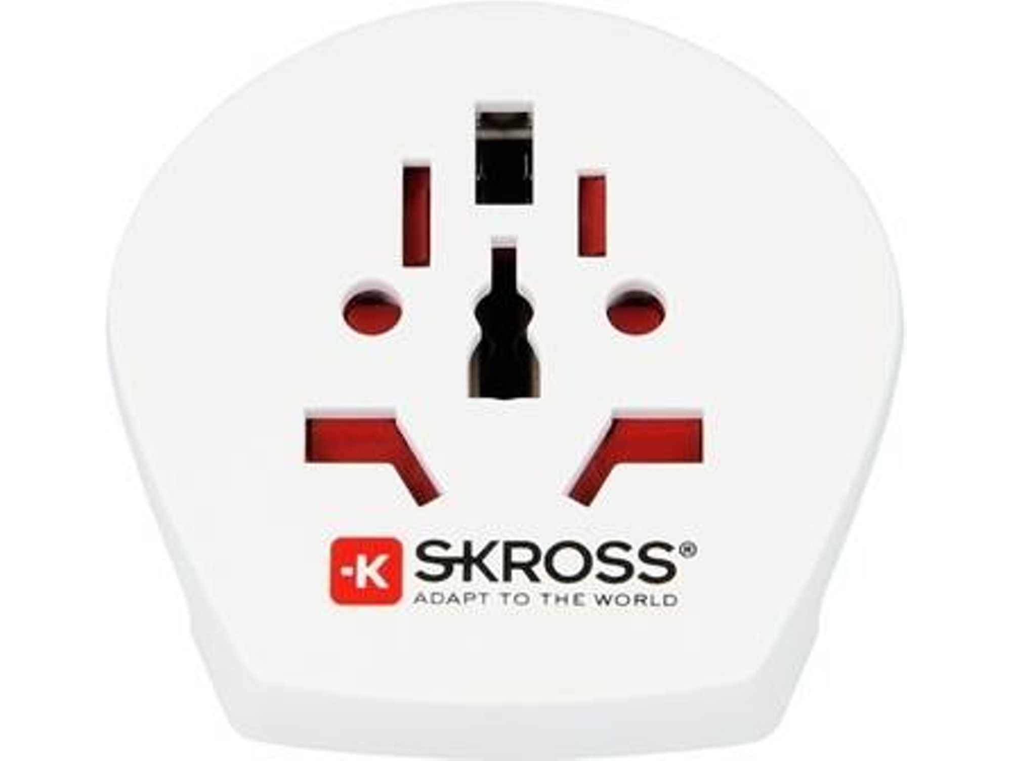 Adaptador de Viaje SKROSS World to Europe (Europa - 3680 W - Blanco)