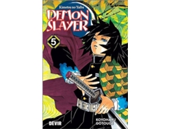 Libro Demon Slayer 05 de Koyoharu Gotouge (Portugués)