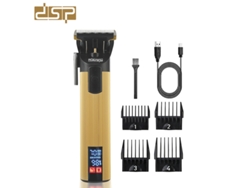 (gold Usb Recarregável) Cortador De Cabelo Elétrico Longa Duração Cabeleireiro Profissional Empurrar O Cabelo Sem Ficar Preso