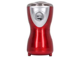 Molinillo de café eléctrico de acero inoxidable 304, enchufe UE 220 V, 300 W, botón único para granos y especias.