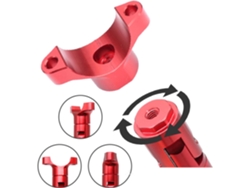 Kit De Extensión De Manillar De Aluminio Ajustable: Alta Resistencia, Fácil Instalación.