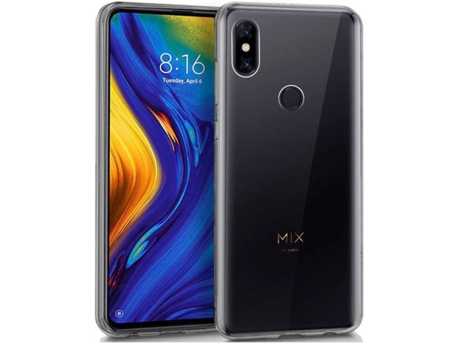 Carcasa Xiaomi Mi Mix 3 COOL Silicona Transparente