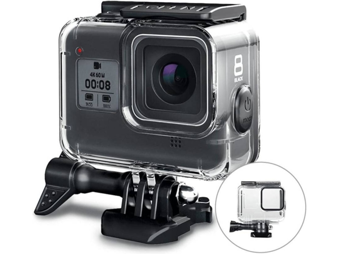 Carcasa Sumergible INF Submarina GoPro Hero 8 (Negro)