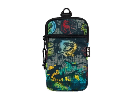 Bolsa de Telemovel GHUTS Onliny Dino Labels 2023 9,5X18X2Cm Gh209-P26