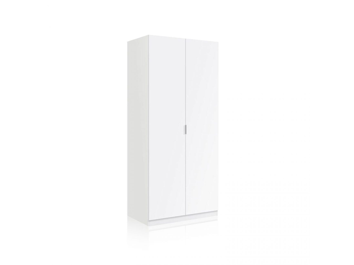 Armario Low Cost 2 puertas Blanco 81 x 180 x 52cm cm