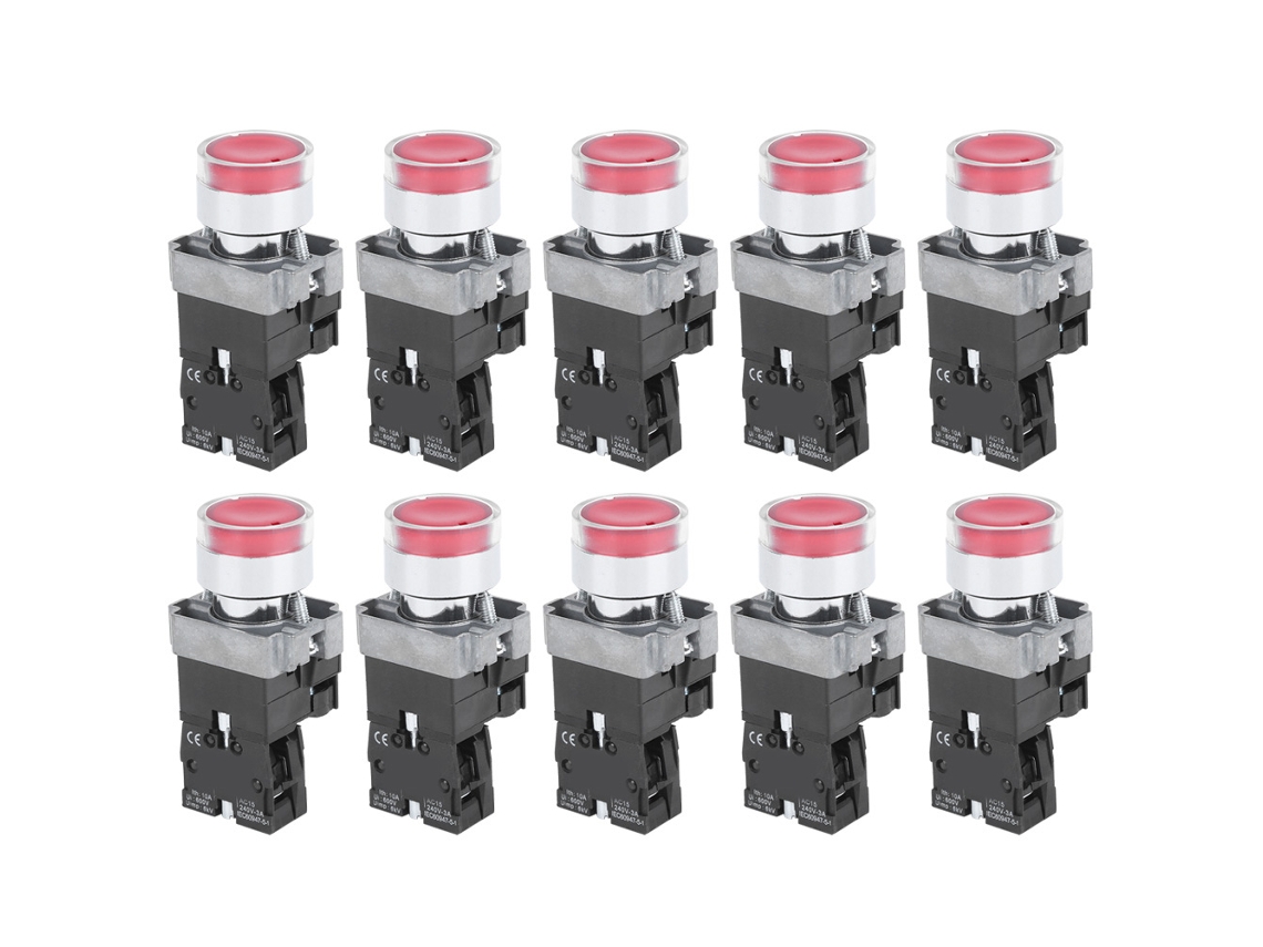 Botón de interruptor de reinicio automático Berm NC