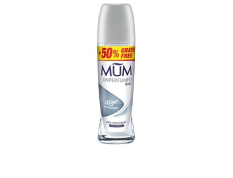 Desodorante Roll-On Cuidado Sensible Sin Perfume MUM 75 ml
