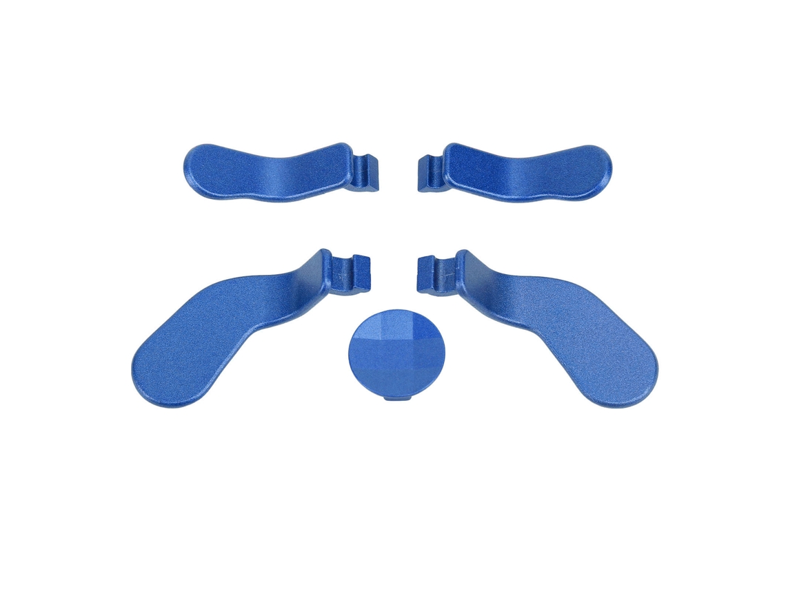 Palhetas De Aço Inoxidável Com 4 Ponteiros E 1 Pad Direcional Para Controle Elite Series 2 Azul