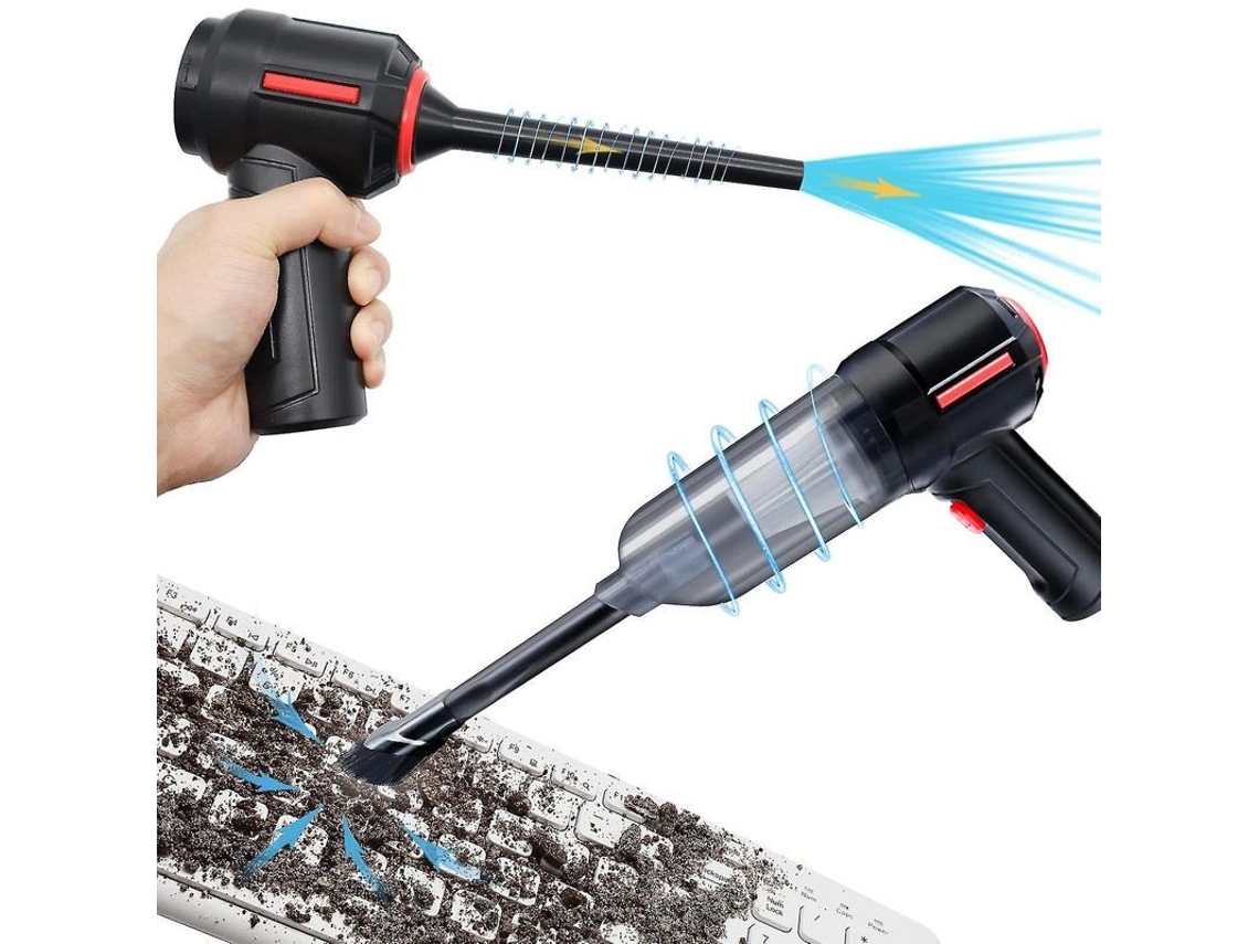 Aspiradora Para Ordenador 3 En 1, Soplador De Aire Comprimido, Portátil Inalámbrico, Kit De Limpieza De Teclados, Aspiradora Para Pc Y Dispositivos Electrónicos.
