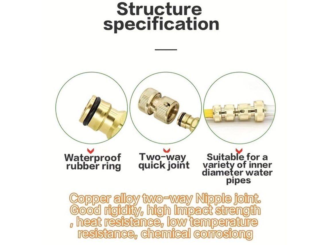 Conector de tubo de cobre bidireccional Slo Slowmoose de Pickifypunnyb
