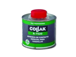 COLLAK 148500TP Adhesivo contacto R-7520 coquilla tapón pincel 500ml