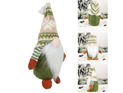 Gnomo Navideño Decorativo, Suave Y Duradero, Símbolo De Buena Suerte Para El Hogar O La Oficina.