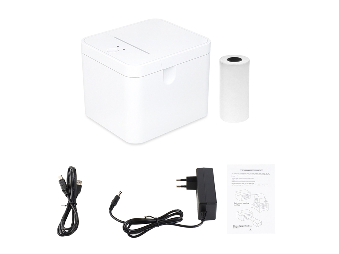 Impresora Térmica Portátil Usb Bluetooth De 58 Mm Para Uso En Comercios, Restaurantes Y Cocinas.