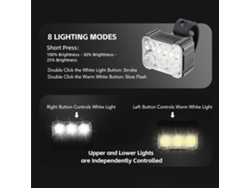 2026-conjunto De Luces Para Bicicleta Recargables Delantera Y Trasera Impermeables Para Ciclismo Nocturno
