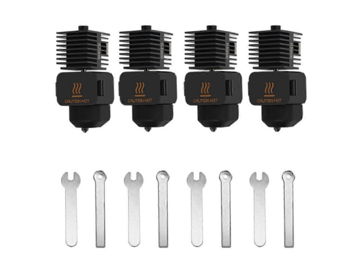 Hotend For A1 Mini Assembly Hotend Kit 0.2 0.4 0.6 0.8mm Replaceable Nozzle For 3d Printer Bamboo L