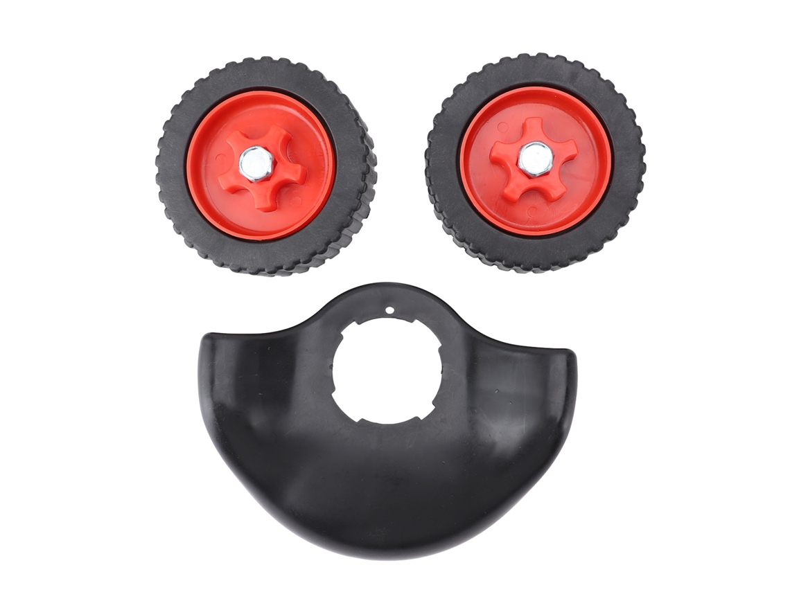 Ruedas De Plástico Desmontables Para Cortacésped Manual De 29,5 Cm