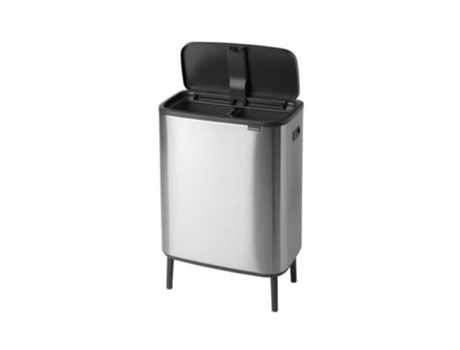 Balde Bo Touch Cubo Hi 2X30L Inox Mate Fpp 130649 BRABANTIA