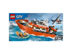 Lego® 60504 City Barco y Helicóptero – Rescate de la Guardia Costera