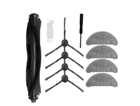Accesorios para aspiradora Xiaomi Roidmi Eve Plus, cepillo lateral, fregona principal Pro, repuestos para barredora