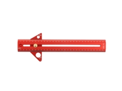 Regla Multifuncional De Aluminio Con Ranura En T Para Carpintería, Medición De Ángulos En Madera, 30 Cm/11,8 Pulgadas.