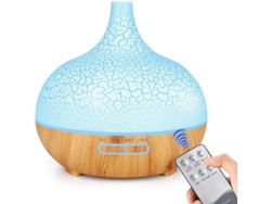 Difusor De Aceites Esenciales De 400 Ml Con Temporizador, Humidificador Ultrasónico De Aromaterapia De Madera.