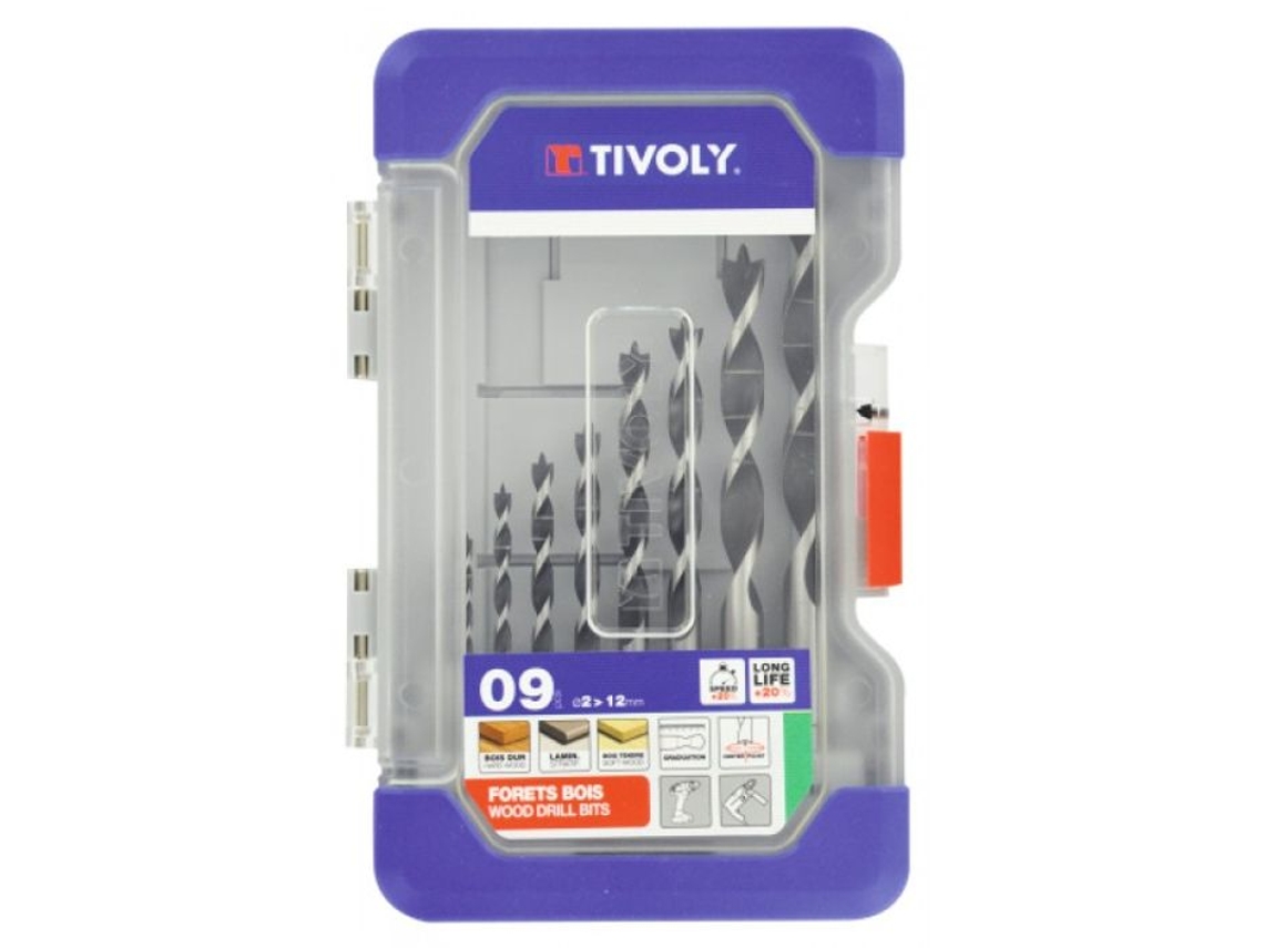 Caja Metálica para 7 Puntas de Madera TIVOLY Slr