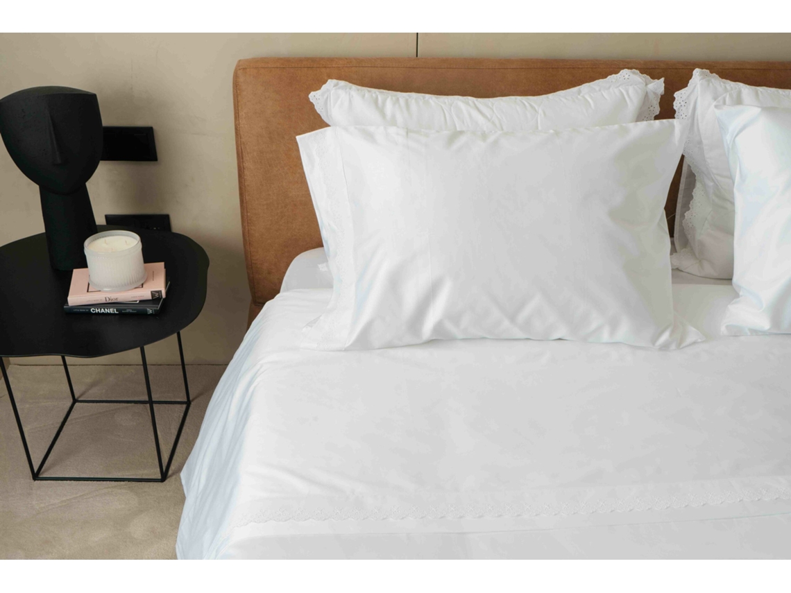 Juego De Cama Açafrão Satén 100% Algodón 600 Hilos - 180x290