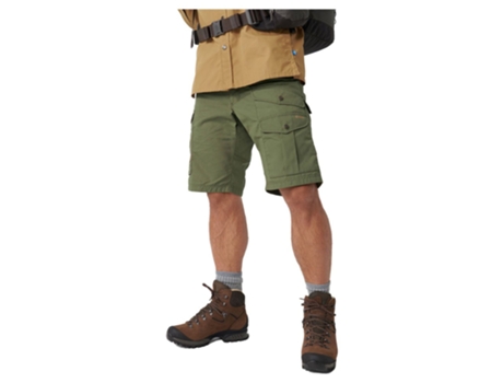 Calção FJÄLLRÄVEN Shorts Barents Pro Verde 48 Homem