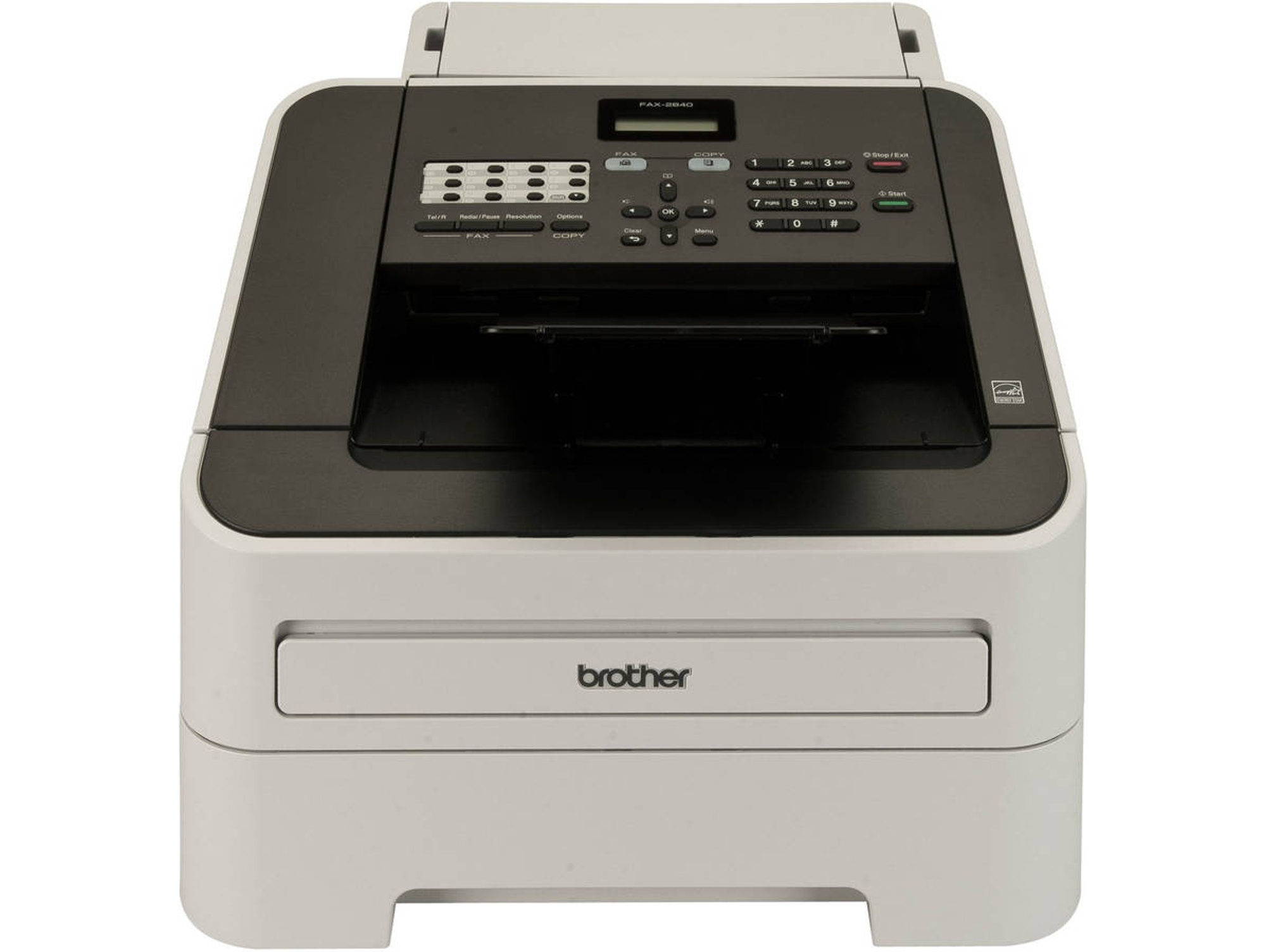 Máquina de fax Laser BROTHER FAX-2840 A4 Negro, gris