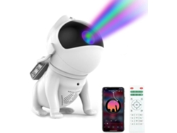 Proyector Galaxy, Star Galaxy Lights 2.0 con gran área de cobertura para dormitorio Ikikso (blanco)