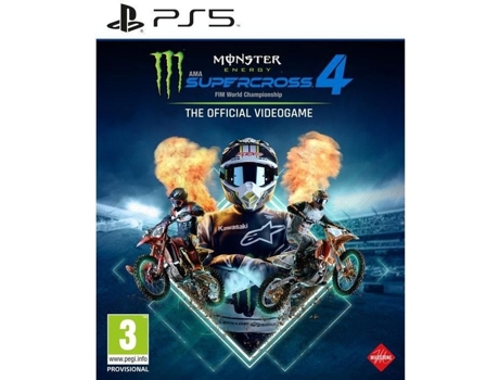 Juego Monster Energy Supercross para PS5: el videojuego oficial 4