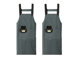 2 Delantales De Cocina Impermeables Y Resistentes A Manchas, Sin Mangas, Para Hogar