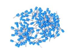 TRUYUETY Terminales de cable E1508 100 uds. terminales aislados de cobre con PVC para equipos electrónicos