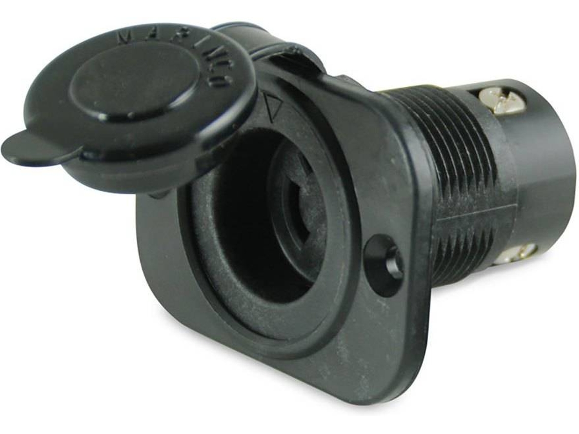 Tampa Elétrica MARINCO Trolling Motor Receptacle Negro