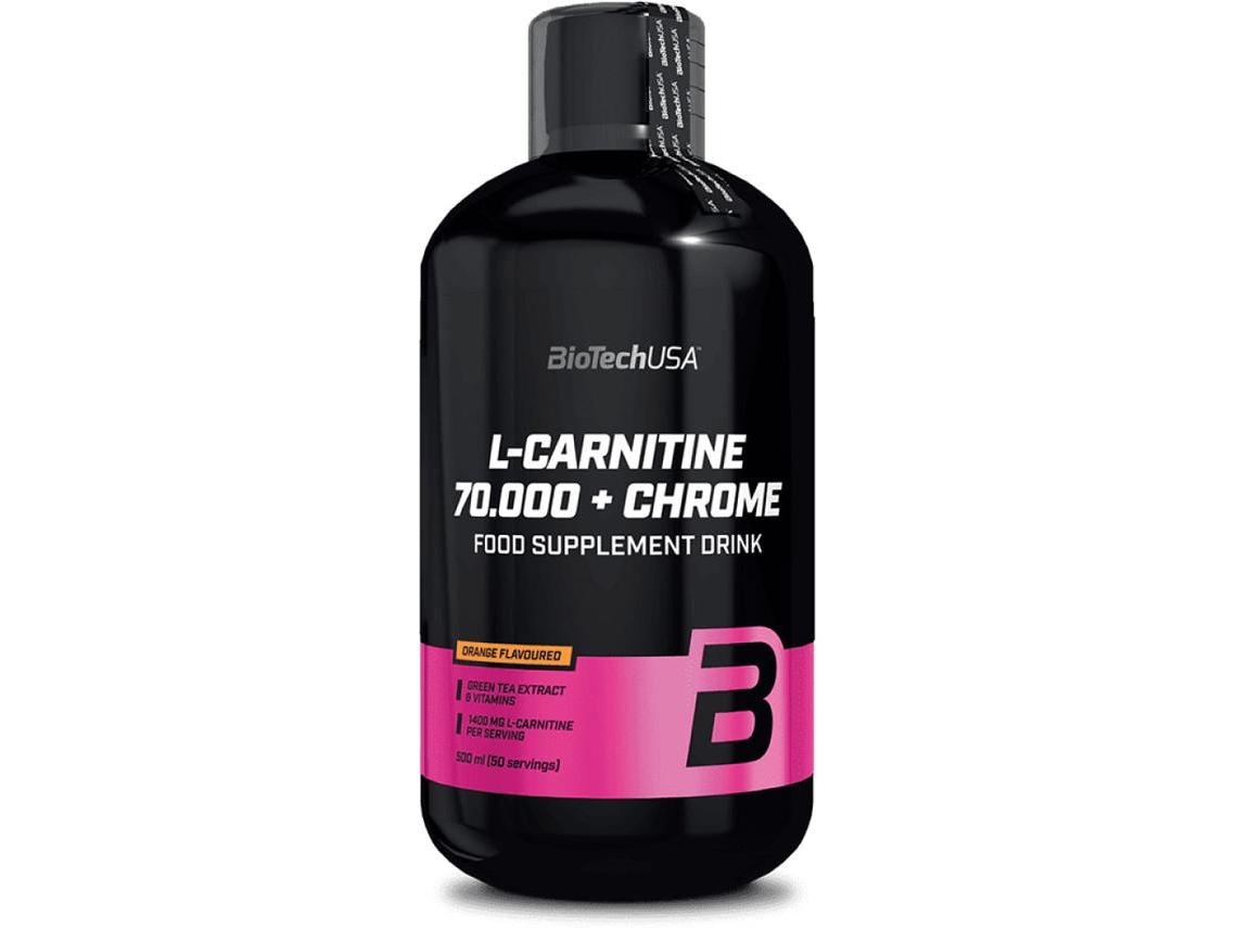 L-Carnitina + Cromo 500 Ml Naranja