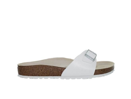 Chanclas BIRKENSTOCK Madrid Fibras Sintéticas (39 - Blanco)