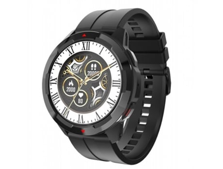 Smartwatch Bluetooth Llamada Oxígeno en la sangre Monitoreo de la frecuencia cardíaca Impermeable Negro