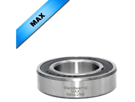 Rodamiento máx. Black Bearing MAX - 6904-2RS - 20 x 37 x 9 mm