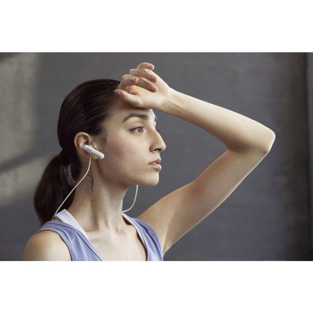 Auriculares Bluetooth SONY Wisp500 (In Ear - Micrófono - Blanco)