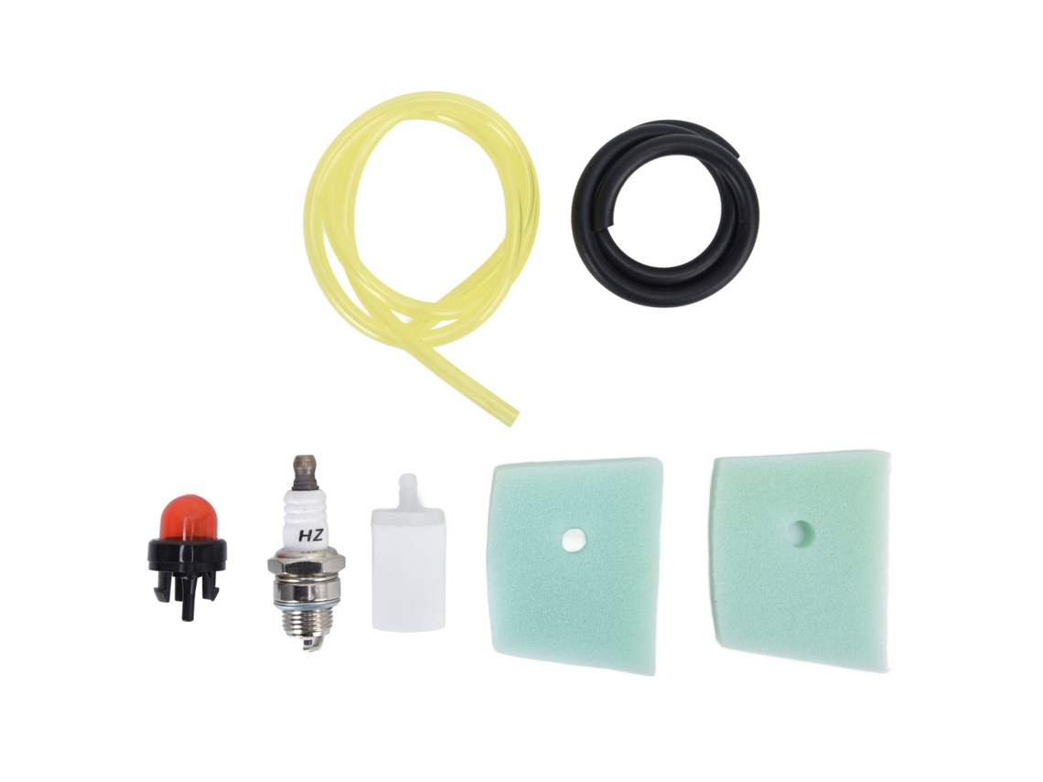 Juego de mangueras de combustible Primerox, bujía de encendido, filtro de aire, accesorios de jardinería Husqvarna 123c y 325c