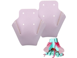 2026rebe-1 Par Protector De Punta De Piel Artificial Para Patines En Línea Toe Guards Protectors